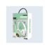 Căști wireless cu urechi de pisică – verde