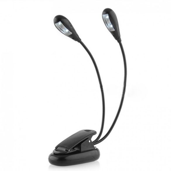 Lampa DUAL LED cu clemă