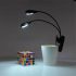 Lampa DUAL LED cu clemă