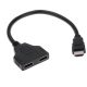 DUAL cablu HDMI distribuitor HDMI - Aceeași imagine pe mai multe ecrane
