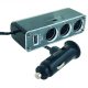 Distribuitor brichetă auto, triplu + priză USB