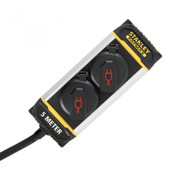 STANLEY distribuitor dublu cu clemă pentru curea