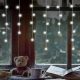 Cortină luminoasă cu țurțuri LED