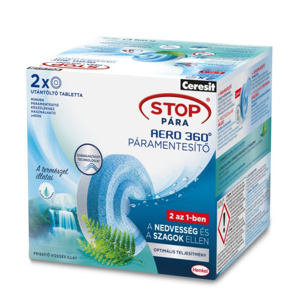 Ceresit Stop Umiditate reîncărcare tabletă - Cascadă Răcoritoare - 2 x 450 g