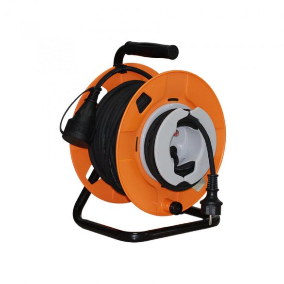 Tambur cablu 22 + 3 m cu fir cauciucat