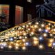 Cortină luminoasă cu țurțuri LED, sclipitoare, 5m, IP44, 230V