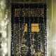 Cortină luminoasă cu stalactite LED, 2x1m, IP44, 230V