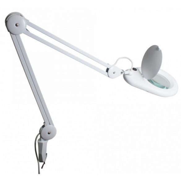 Lampă cu lupă LED, montabilă pe masă, 3 dioptrii