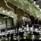 Draperie luminoasă LED cu țurțuri