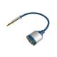 Distribuitor audio, 3,5 mm jack stereo metalic - 2x3,5 mm mufă stereo metalică, 0,15 m