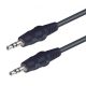 Cablu audio, mufă stereo 3,5 mm - mufă stereo 3,5 mm, 1,5 m