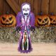 Schelet gonflabil de Halloween