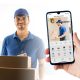 Set videointerfon inteligent Delight - cu Wi-Fi, pe baterii - HD