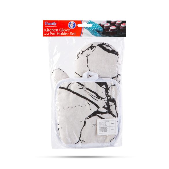 Set mănușă și suport pentru grătar - 25 cm