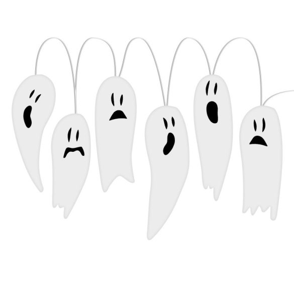 Family decorare fereastră LED de Halloween - gel