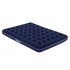 Bestway Saltea gonflabilă - dublă, velur - albastru - 203 x 152 x 22 cm