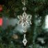 Family Ornament de Crăciun - fulg de zăpadă - 2 modele
