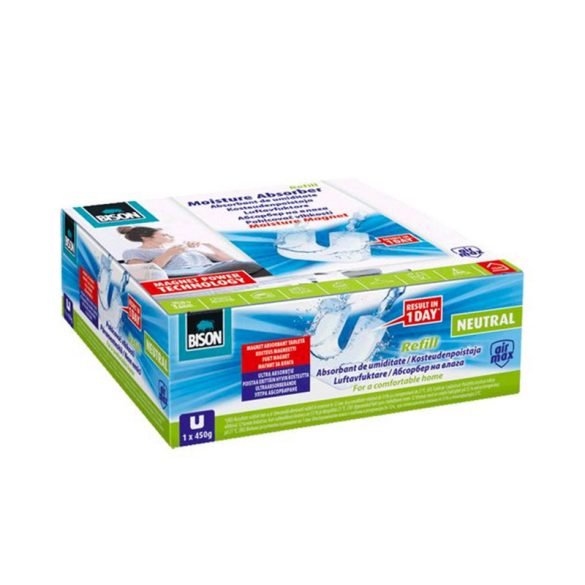 Bison AirMax reîncărcare tabletă magnetică pentru dezumidificator, fără parfum - 450 g