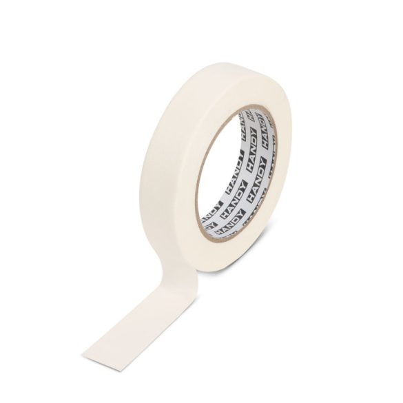 Handy Bandă de mascare - adeziv pe bază de apă - 50 m x 24 mm - albă