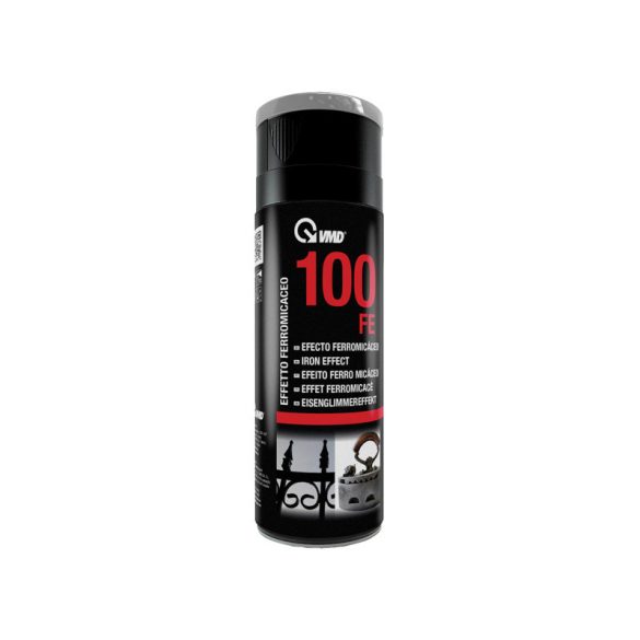VMD Spray vopsea negru lucios - pentru metale - 400 ml
