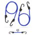 Set profesional de chingi elastice MNC - albastru - 45 cm x 8 mm - 2 bucăți / set