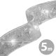 Family Bandă LED de Crăciun - argintiu - 5 m x 5 cm - 50 LED - USB