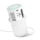 Delight Distribuitor ascuns - 4 prize + încărcare wireless + 2xUSB + 2xType-C - alb