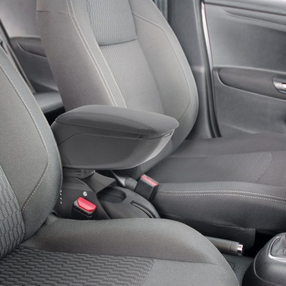 MNC Cotieră auto universală cu compartiment de depozitare - negru