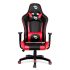 BeMaDa Scaun gamer - cu pernă lombară și pernă pentru cap - roșu