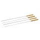 Set de frigărui Barbecook BC-ACC-7068, mâner din lemn, 43cm, 100% FSC