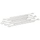 Barbecook BC-ACC-7073 set 10 frigare din oțel inoxidabil, 33cm