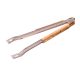 Barbecook BC-ACC-7069 clește din oțel inoxidabil, mâner din lemn de cauciuc, 100% FSC, 40cm