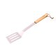 Barbecook BC-ACC-7071 spatulă din oțel inoxidabil, mâner din lemn de cauciuc, 100% FSC, 46cm