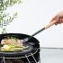 Furculiță grătar din oțel inoxidabil Barbecook BC-ACC-7072, mâner din lemn de cauciuc, 100% FSC, 46cm