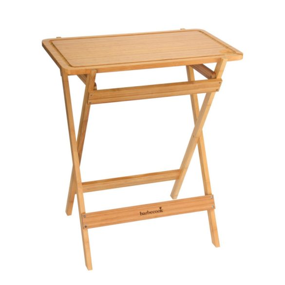 Masa de tăiat pentru grătar Barbecook BC-ACC-7154, din bambus, 70x43x81cm