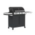 Barbecook BC-GAS-2036 Stella 3201 grătar pe gaz, cu spațiu de depozitare și arzător lateral, 174x59x119cm