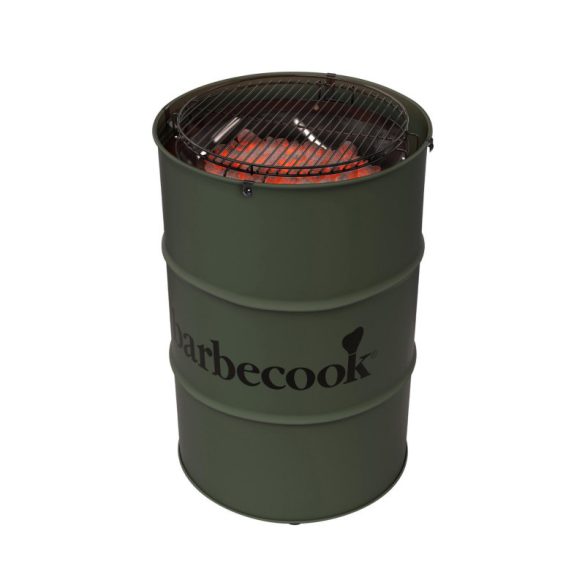 Barbecook BC-CHA-1022 Edson grătar cu cărbune tip butoi, verde, diametru 47,5cm