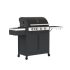 Barbecook BC-GAS-2038 Stella 4311 grill pe gaz, cu spațiu de depozitare, arzător lateral cu infraroșu, 174x59x119cm