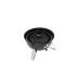 Barbecook BC-SMO-5014 Oskar M afumător și grătar emailat, negru, diametru 44 cm