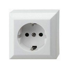   GAO 0310H Business Line IP20 priză cu împământare, 1 loc, pentru interior, 230V~/50Hz/16A, albă