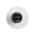 Comutator basculant iluminat Home STV 11, 1 circuit - 2 poziții, 250 V, 6 A, roșu