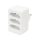 Home NV 23/WH prelungitor rețea, 3 prize EURO cu protecție pentru copii, max. 3 x 500 W, alb