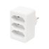 Home NV 23/WH prelungitor rețea, 3 prize EURO cu protecție pentru copii, max. 3 x 500 W, alb