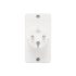 Home NV 24/WH prelungitor rețea, 4 prize EURO cu protecție pentru copii, max. 4 x 500 W, alb