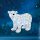 Home KDA 6 urs polar acrilic, 120 LED-uri, IP44, exterior, interior