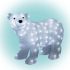 Home KDA 6 urs polar acrilic, 120 LED-uri, IP44, exterior, interior
