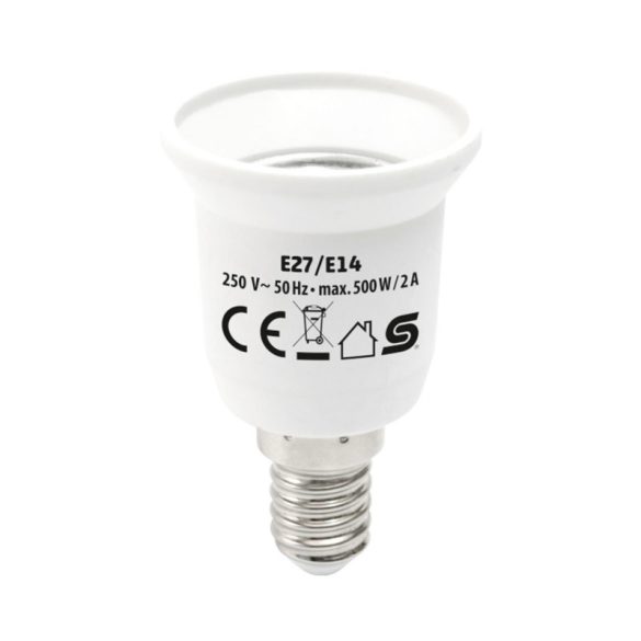 Adaptor de priză E27/E14 Home, max. 2 A