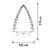 Home KMF 4/210 brad artificial, 210 cm înălțime, 142 cm diametru