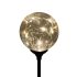 Home MX 624 lampă solară de grădină, 20 microLED, sticlă, rezistentă la intemperii, automată, alb cald