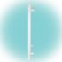 Home FKTW 501 uscător de prosoape electric de perete, 500W, LCD, alb